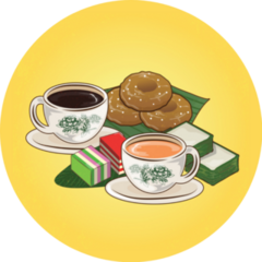 Malaysian Style Tea Sticker