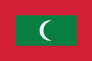 Maldives Country Flag Sticker
