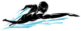 Male Swimming Front Crawl Sticker