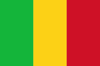 Mali Flag Sticker
