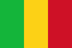 Mali Flag Sticker