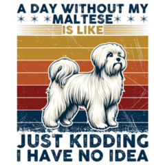 Maltese 24/7 Sticker