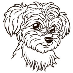 Maltese Animal Sticker