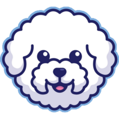 Maltese Avatar Blue Sticker
