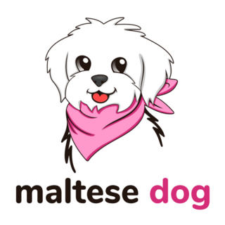 Maltese Dog Sticker