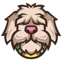 Maltese Mascot Logo Sticker