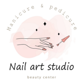 Manicure & Pedicure Nail Art Studio Sticker