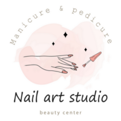 Manicure & Pedicure Nail Art Studio Sticker