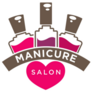 Manicure Salon Nails Design Studio Logo Sticker