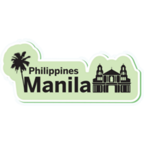 Manila Green Sticker