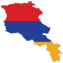 Map Of Armenia Sticker
