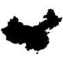 Map Of China Sticker