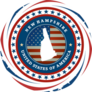 Map Of New Hampshire USA Spiral Sticker