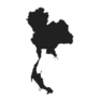 Map Of Thailand Sticker