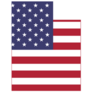 Map Of The Federal State Of Utah, Usa Flag Sticker