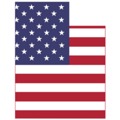Map Of The Federal State Of Utah, Usa Flag Sticker