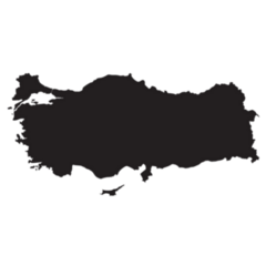 Map Of Turkey Sticker