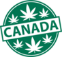 Marijuana Canada Badge Sticker