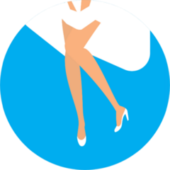 Marilyn Monroe Legs Sticker