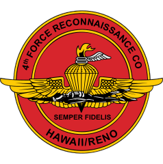 Marine Corps 4Th Force Reconnaissance Sticker