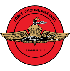 Marine Corps Force Reconnaissance Company Sticker