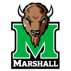 Marshall University Thundering Herd NCAA Logo Sticker