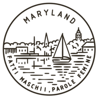 Maryland Label Sticker