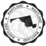 Maryland Outdoor Stamp Sticker
