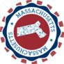 Massachusetts Badge Round Logo Sticker
