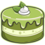 Matcha Green Tea Cake Sticker