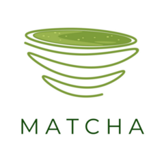 Matcha Green Tea Line Sticker