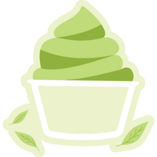 Matcha Ice Cream Sticker
