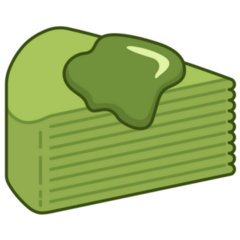 Matcha Mille Crepe Sticker