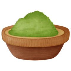 Matcha Powder, Green Tea Sticker