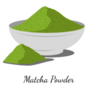 Matcha Powder Healthy Herbal Sticker