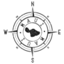 Maui, Hawaii, Usa Stamp Map Compass Sticker