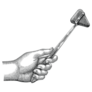 Medical Hammer Reflex Drawing Sticker