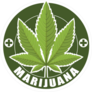 Medical Marijuana Circle Sticker
