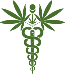 Medical Marijuana Icon Sticker