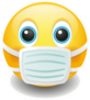 Medical Mask Emoji Kawaii Face Sticker