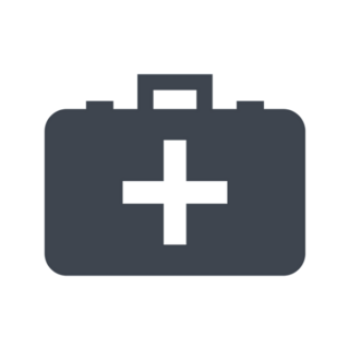 Medicine Box Icon Transfer Sticker