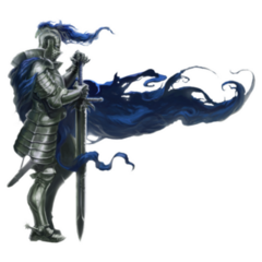 Medieval Dark Knight Sticker