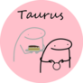 Meme Taurus Illustration Sticker