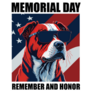 Memorial Day Pit Bull Sticker