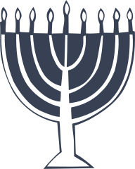 Menorah Sticker