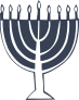 Menorah Sticker
