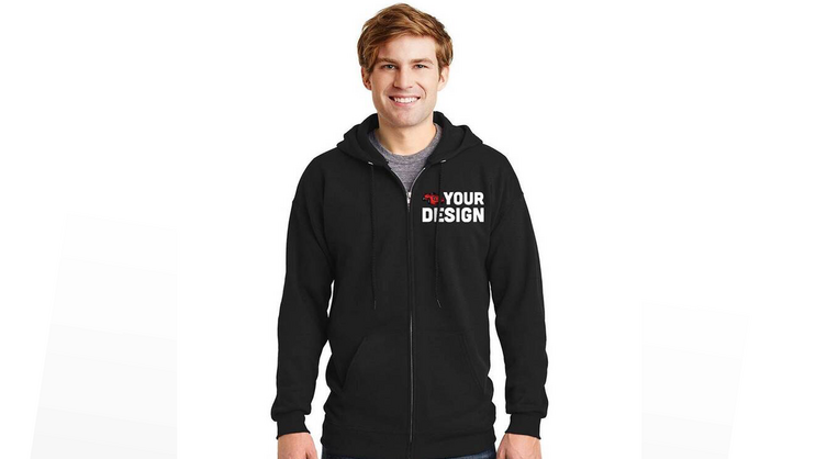 Mens Black Sweatshirt Example
