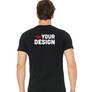 Mens Short Sleeve T-Shirt Example Back
