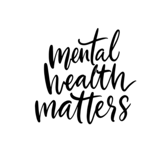 Mental Health Matters Script Font Sticker