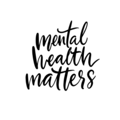 Mental Health Matters Script Font Sticker